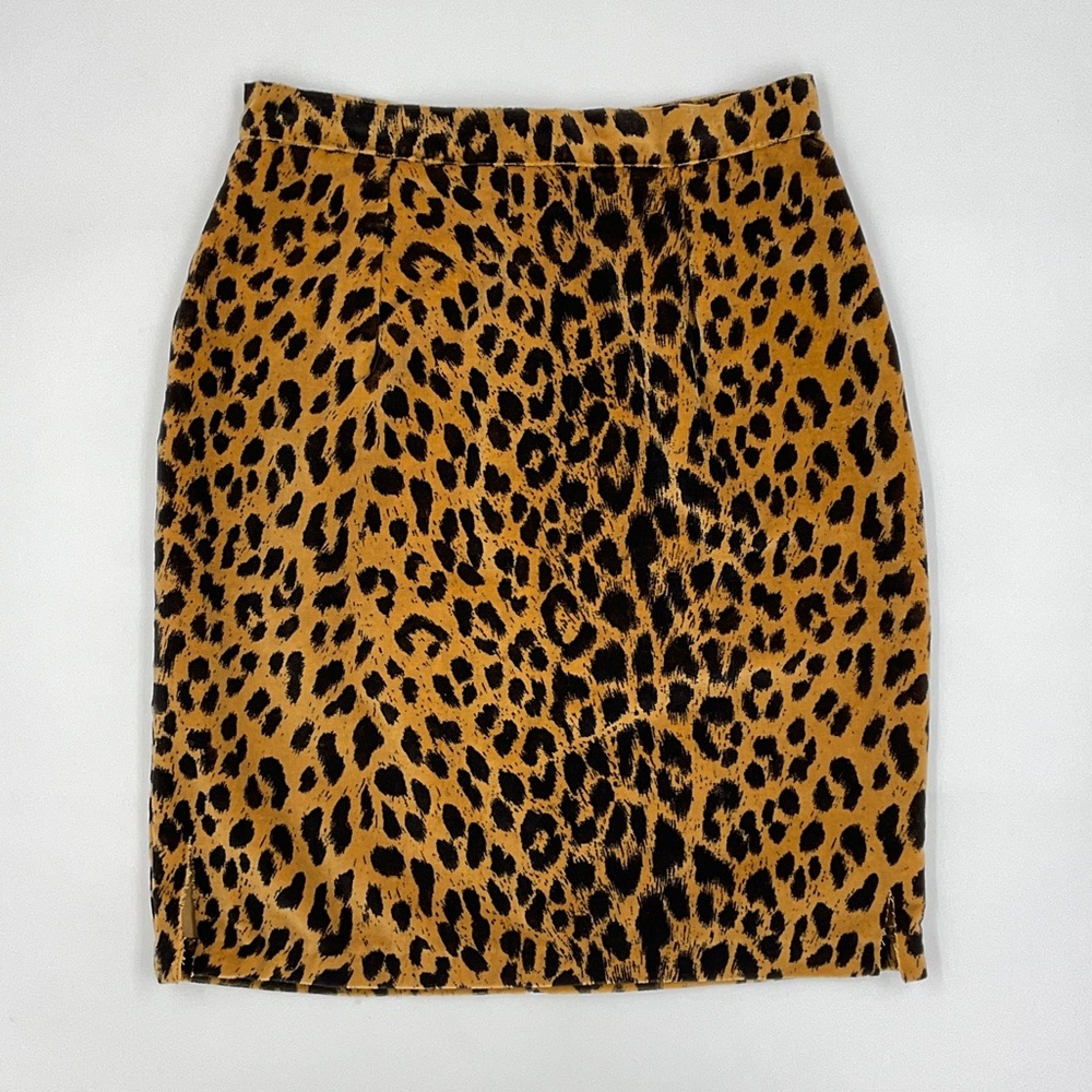 Tripp NYC RARE Vintage 80’s Punk Leopard Print Faux Fur Mini Skirt Small Altered - Picture 16 of 16